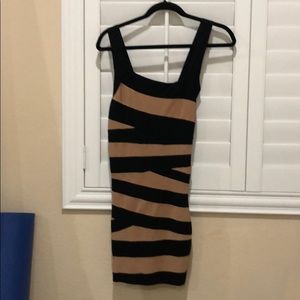 Bebe bodycon bandage dress